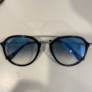 Ray Bans- blue reflective RB 4253